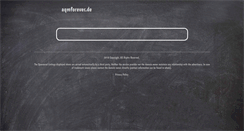 Desktop Screenshot of gewinnspiel.aqmforever.de